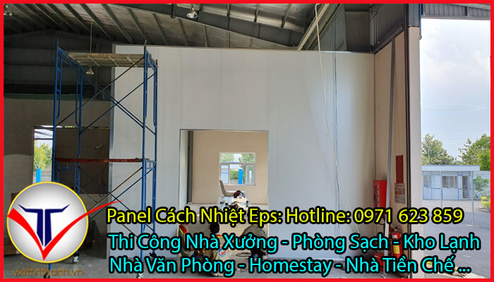 Panel Eps Vật Liệu Mới Trong Thi Công Nhà Xưởng Phòng Sạch Kho Lạnh